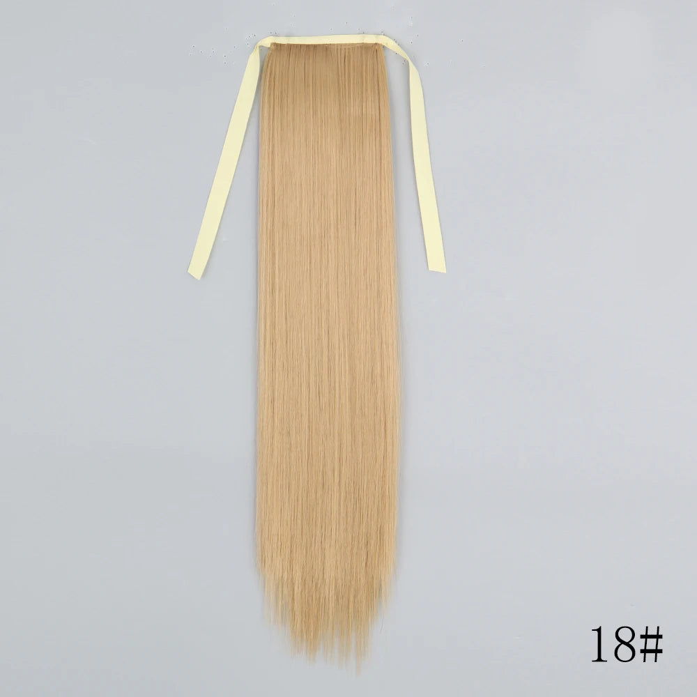 Long Straight Wrap Around Ponytail Hair Extension