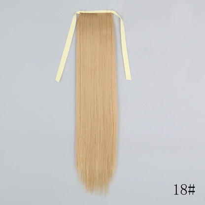 Long Straight Wrap Around Ponytail Hair Extension