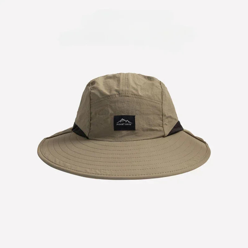 Unisex Wide Brim Quick Dry Fishing Sun Hat with Neck Protection