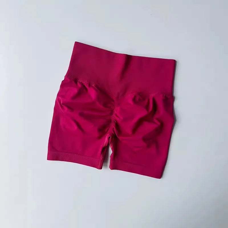 Women's High Waist Breathable Butt Lift Yoga Shorts