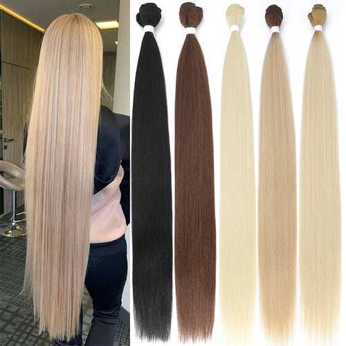 Super Long Bone Straight Yaki Hair Extensions
