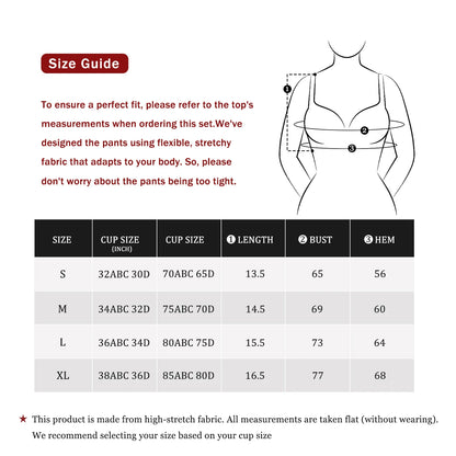 Women's 2 Piece Strapless Sports Bra and Yoga Set
