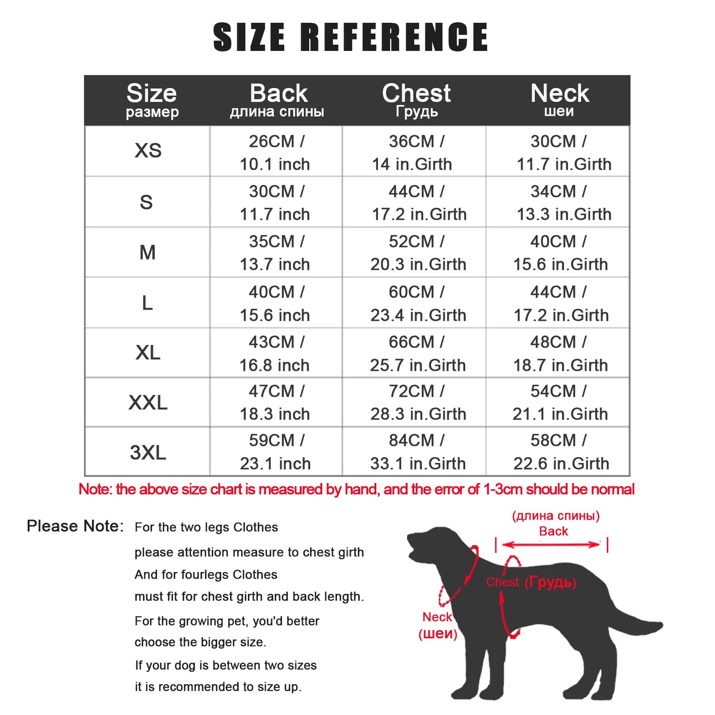Warm Fleece Lined Winter Dog Jacket for Small Dogs & Puppies