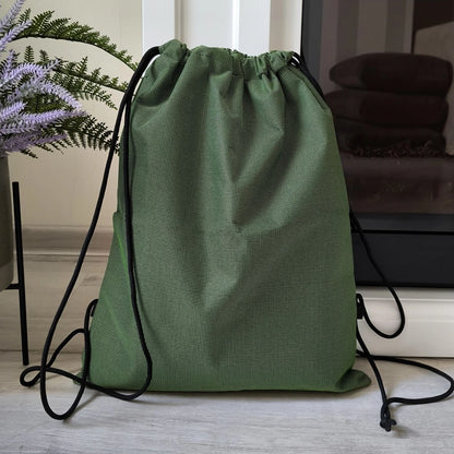 Unisex Lightweight Foldable Drawstring Sports Backpack