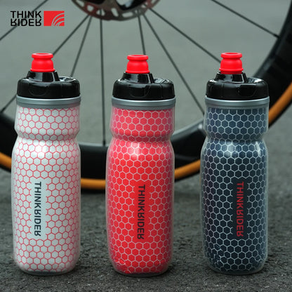 ThinkRider 620ml Insulated PP5 Cycling Water Bottle