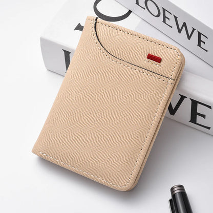 Men's Vertical Multi Card Mini Wallet
