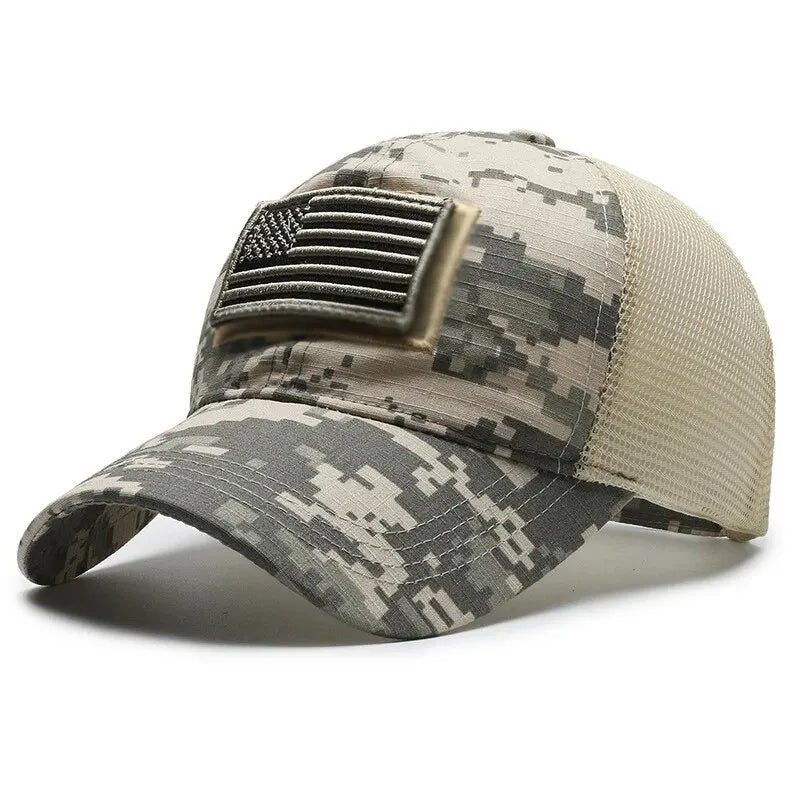 Unisex Breathable Mesh Embroidered Baseball Cap