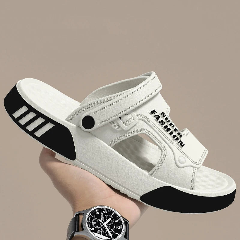 Men’s EVA Platform Slides Soft Sole Indoor Outdoor Summer Shoes
