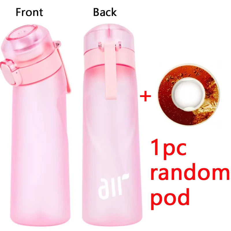 Leak Proof Sports Water Bottle with Flavor Pod