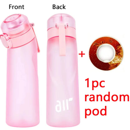 Leak Proof Sports Water Bottle with Flavor Pod