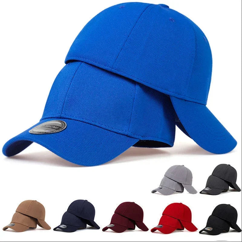 Men's Breathable Fitted Mesh Sports Baseball Cap