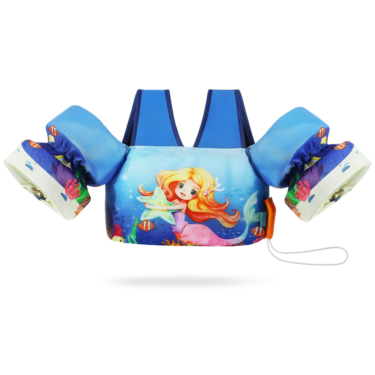 Kids Swimming Life Vest with Whistle Safety Float Jacket for Children