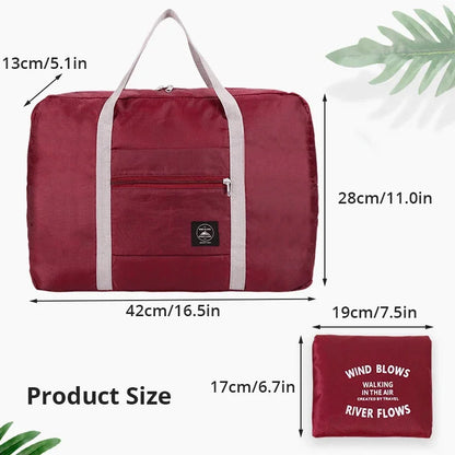 Large Folding Travel Storage Bag for Clothes & Luggage