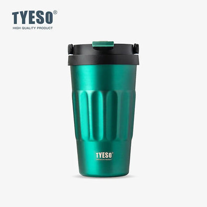 Tyeso 400ml or 500ml Stainless Steel Insulated Travel Mug