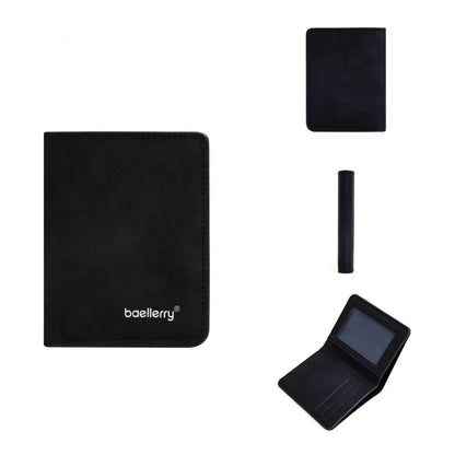 Men's Minimalist Anti Theft PU Leather Wallet