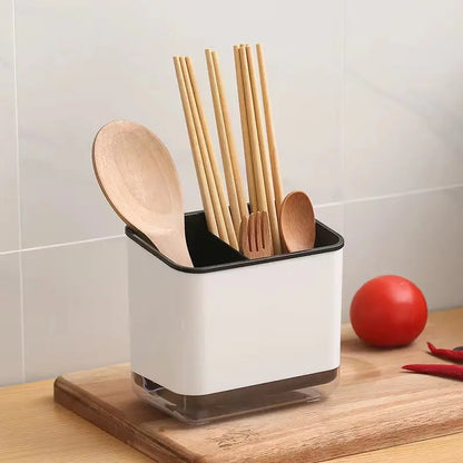 Multifunctional Kitchen Utensil Holder with Drainage Tray