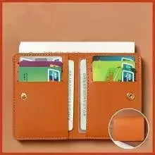 Homefish Women's Slim PU Leather Card and Coin Wallet