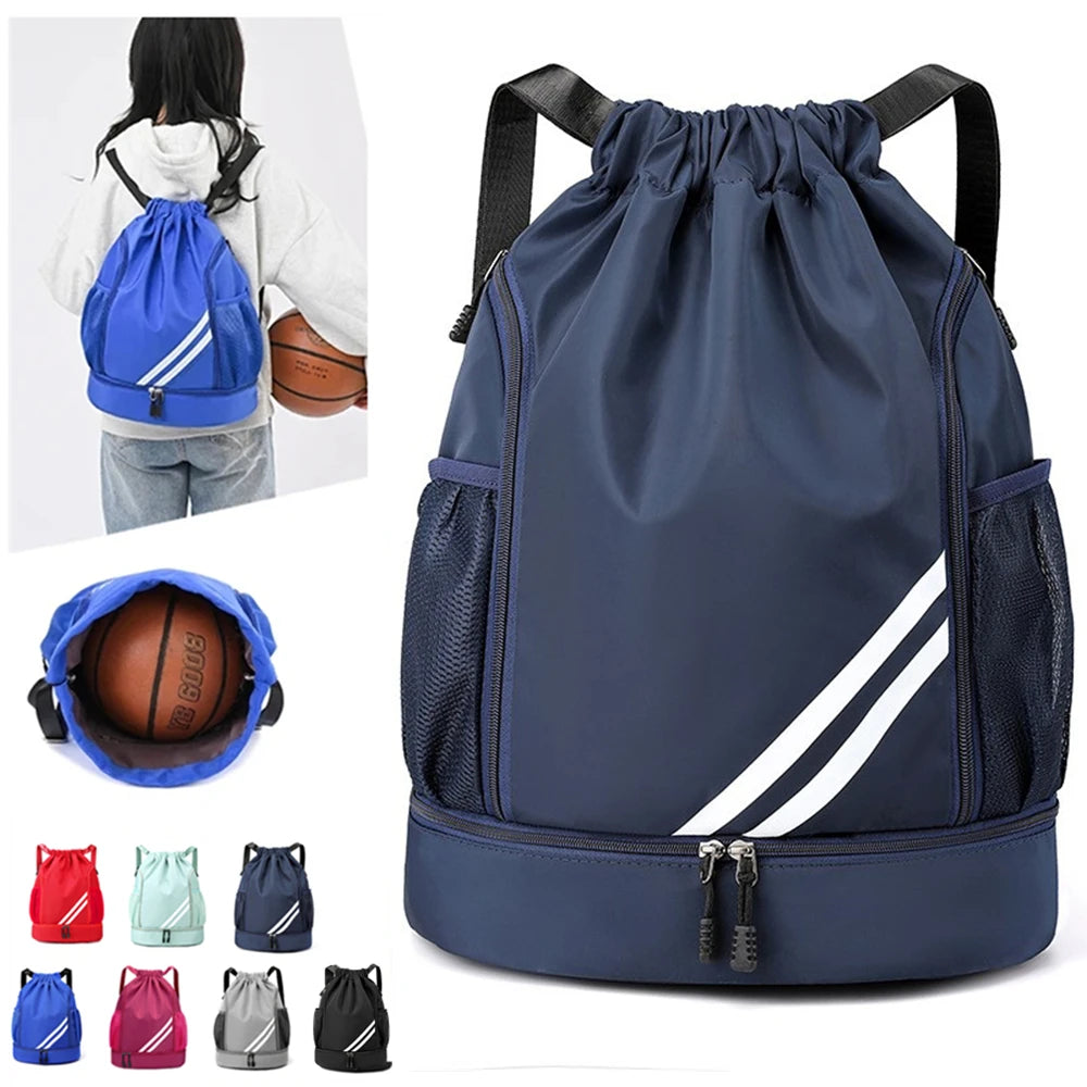 Women's Large Sports Gym Backpack with Shoe Compartment