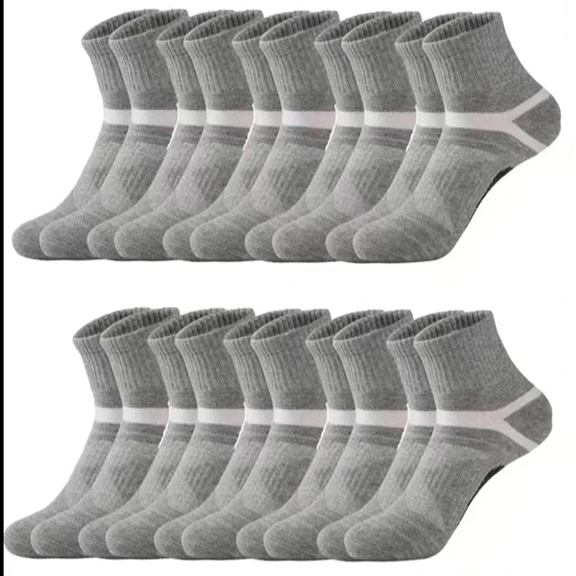 3 Pairs Men's Breathable Sports Running Socks