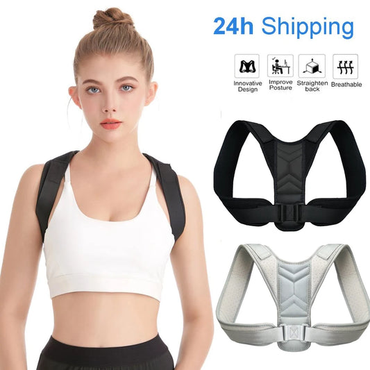 Adjustable Back Posture Corrector Shoulder Support Brace