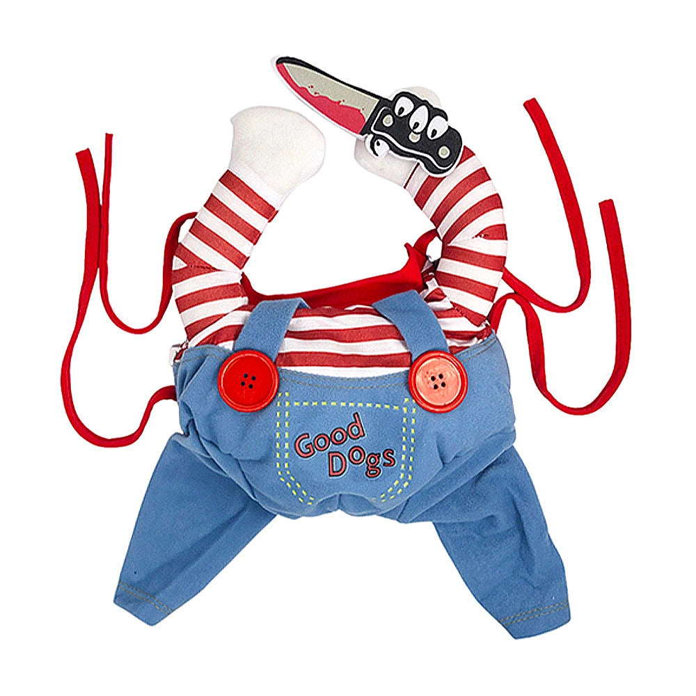 Funny Halloween Cat and Small Dog Cosplay Costume