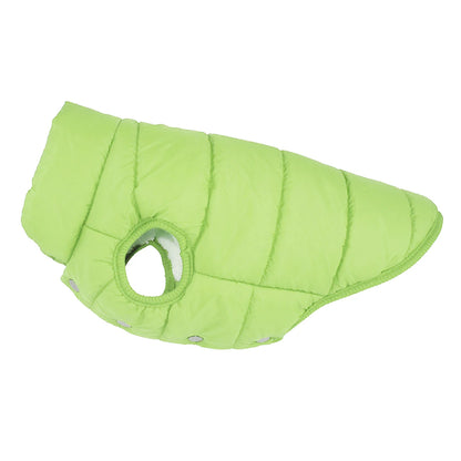 Warm Fleece Lined Winter Dog Jacket for Small Dogs & Puppies