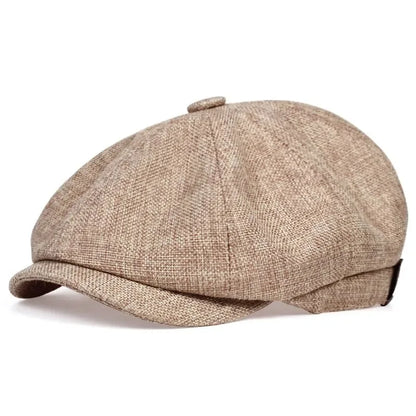 Men's Retro Casual Newsboy Beret Cap