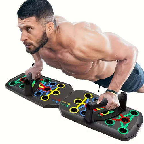 Foldable Multifunctional Push Up Board with Handles