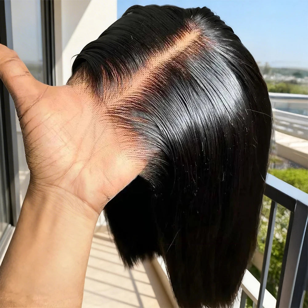 Brazilian Bone Straight Bob HD Lace Wig