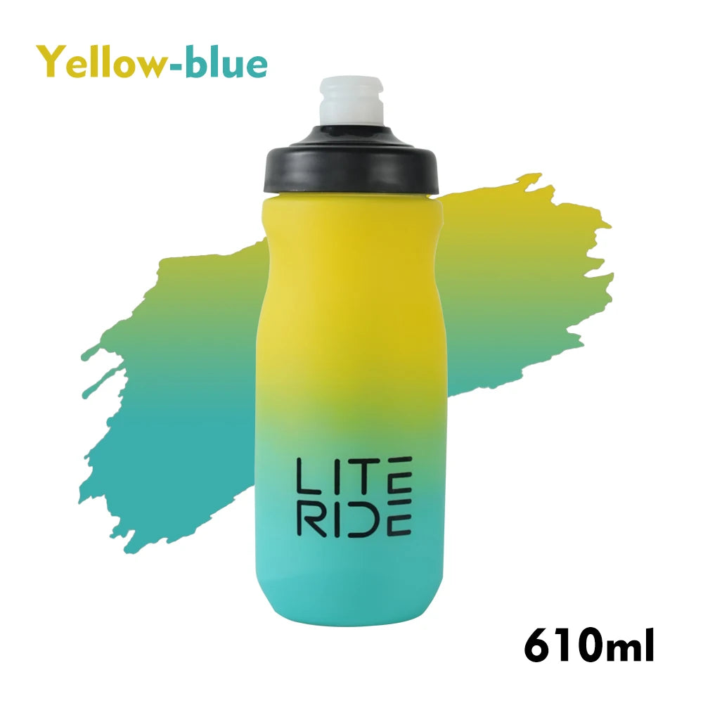 LITERIDE 610ml or 710ml Portable Cycling Water Bottle