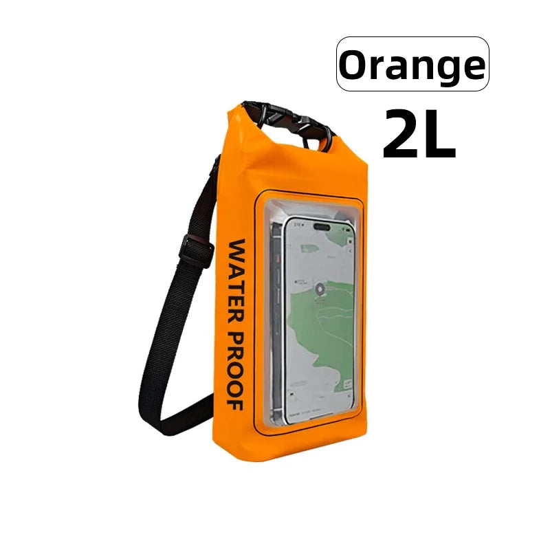 2L or 5L Waterproof Touch Screen Dry Bag