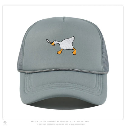 Unisex Embroidered Goose Baseball Cap