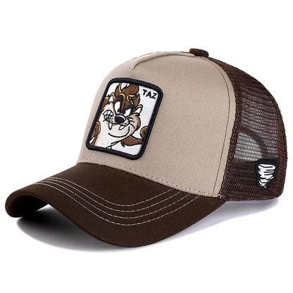 Unisex Anime Cartoon Snapback Trucker Baseball Cap