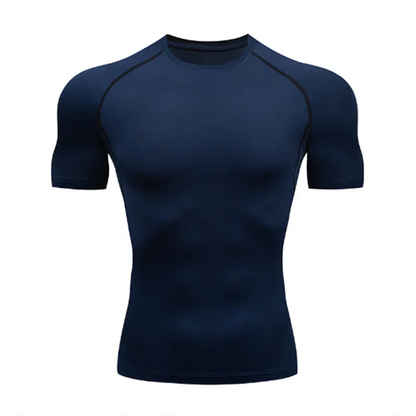 Men's Quick Dry Compression Workout T Shirt