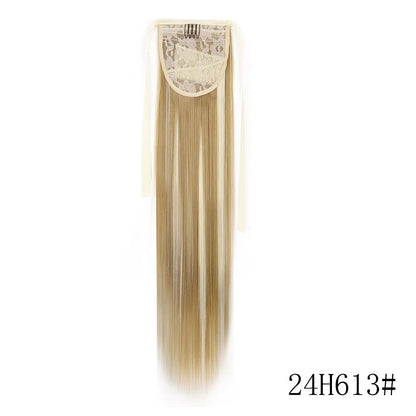 Long Straight Wrap Around Ponytail Hair Extension