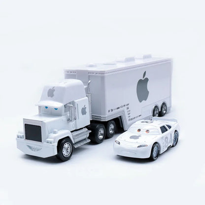 Lightning McQueen and Friends Diecast Container Truck Toy Set