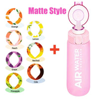 7 rings Matte Pink
