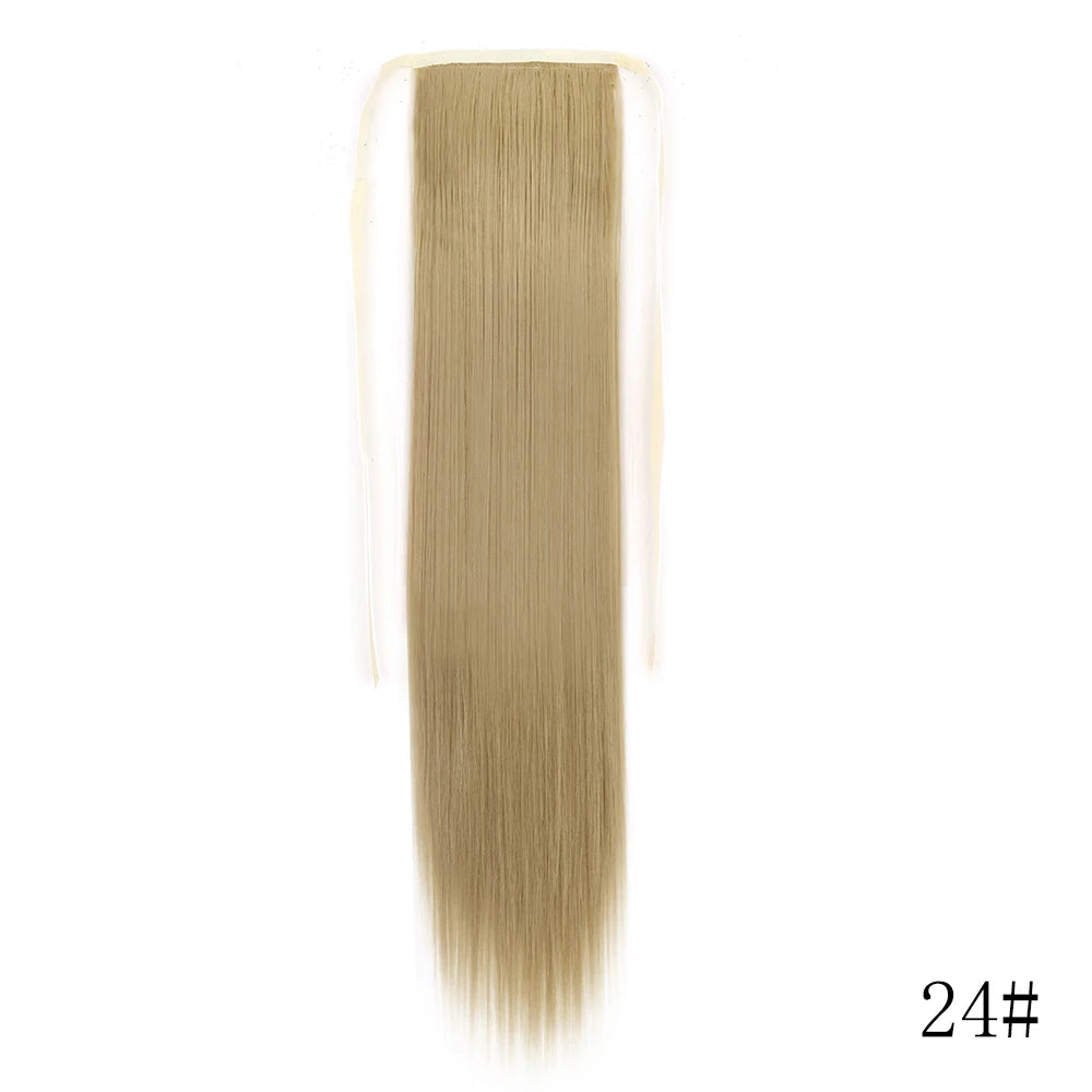 Long Straight Wrap Around Ponytail Hair Extension