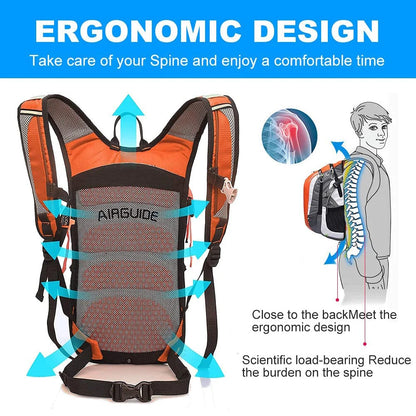 Men's Lightweight Cycling Hydration Vest Backpack