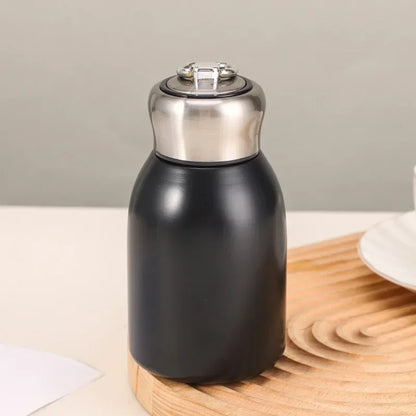 Mini 304 Stainless Steel Insulated Thermos Cup with Carry Ring