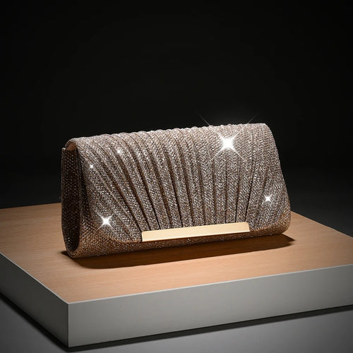 Shiny Wedding Envelope Clutch Bag for Women