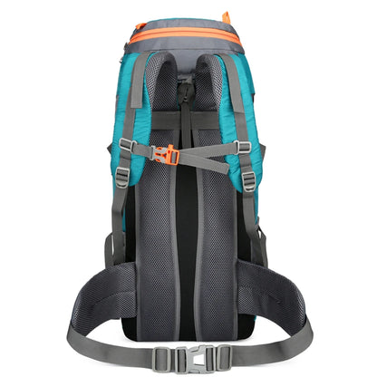 65L Water Resistant Hiking Backpack with Rain Cover