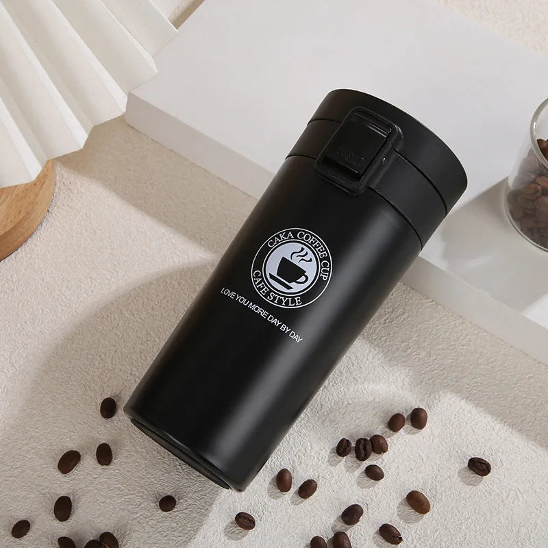 380ml or 510ml Stainless Steel Insulated Coffee Tumbler