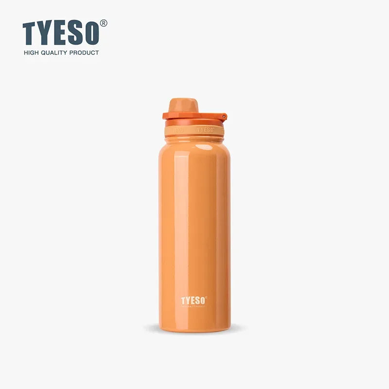 TYESO Stainless Steel Insulated Travel Thermos Bottle