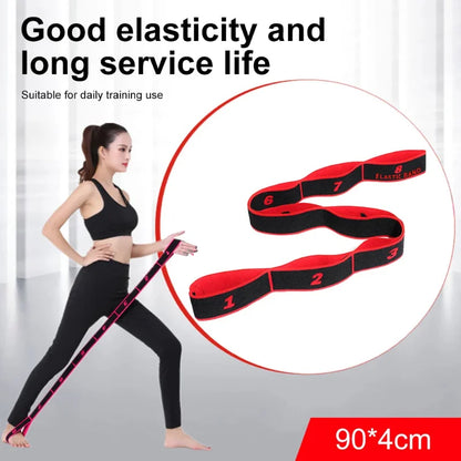 8 or 10 Section Yoga Stretch Resistance Band