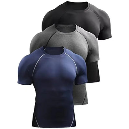 Men's Quick Dry Stretch Training Sports T Shirt