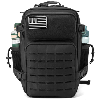 25L MOLLE Tactical Hiking Backpack with Dual Bottle Holders
