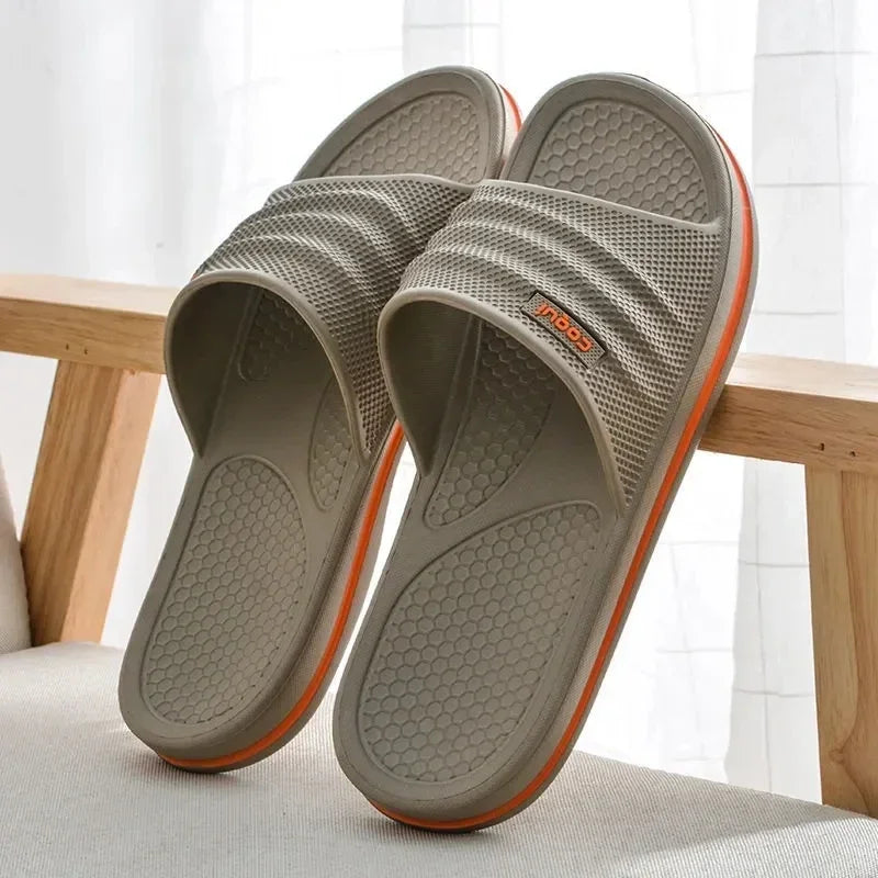 Men’s Soft EVA Bathroom Slippers Non Slip Summer Home Shoes