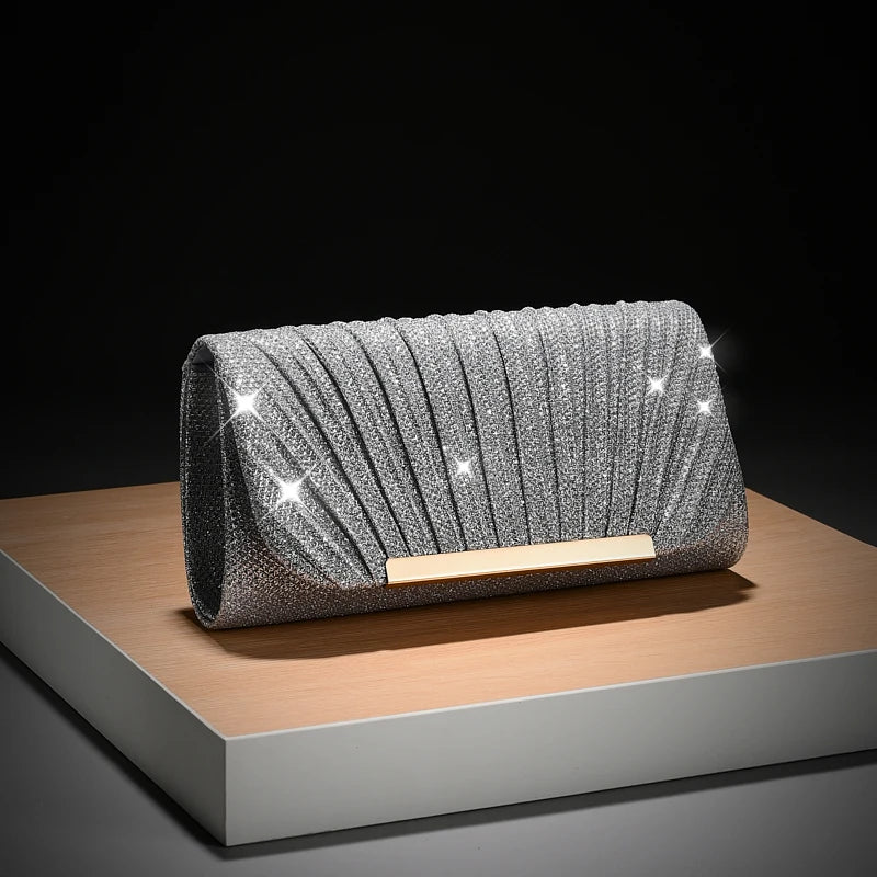 Shiny Wedding Envelope Clutch Bag for Women