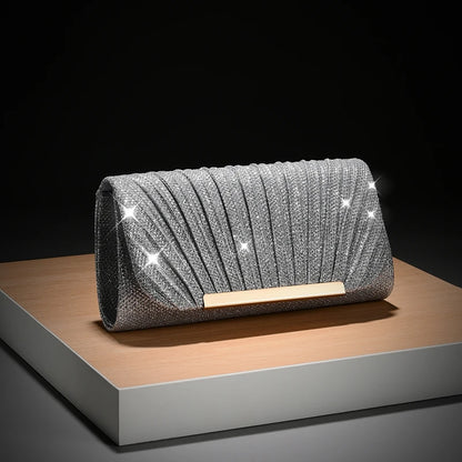 Shiny Wedding Envelope Clutch Bag for Women